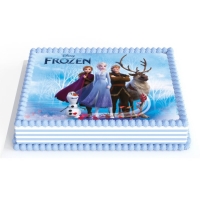 Fondánový list na dort Frozen 14,8 x 21 cm
