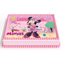 Fondánový list na dort Minnie Mouse 14,8 x 21 cm