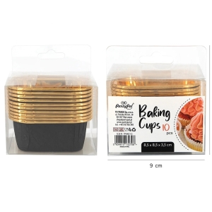 Formiky na peen erno-zlat 10ks