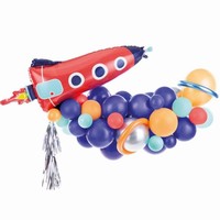 GIRLANDA balónková Vesmír, 154 x 130cm