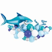 GIRLANDA balónková Žralok 150x95cm