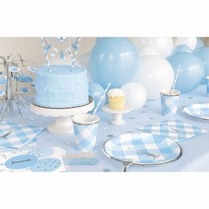 GIRLANDA vlajekov 1. narozeniny modr kro