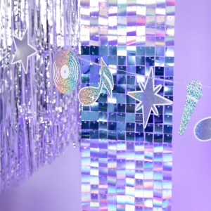 Girlanda Disco st��br� 110 cm