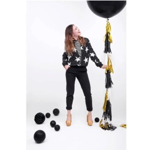 Girlanda tsov erno-zlat 250cm