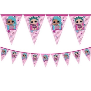 Girlanda vlajekov LOL Glitterati 230 cm