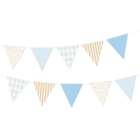 Girlanda vlaje�ky modr� 190 cm