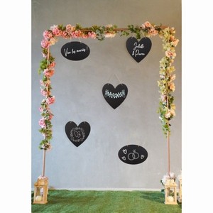 GIRLANDA z textilních růží 220 cm