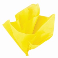 Hedvábný papír Yellow