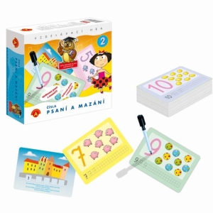 Hra vzd�l�vac� Psan� a maz�n� 2 - ��sla