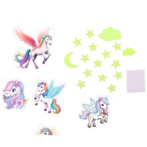 Jednorožci svítící ve tmě