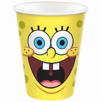 KELÍMKY papírové Spongebob 250ml 8ks