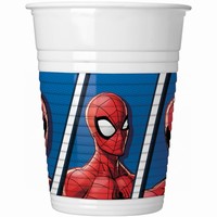 KELÍMKY plastové Spiderman 200ml 8ks