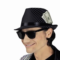 KLOBOUK s dolarovou bankovkou