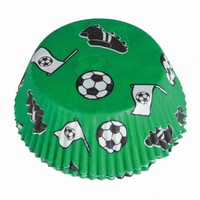 KOŠÍČKY na cupcakes Fotbalová party 48ks