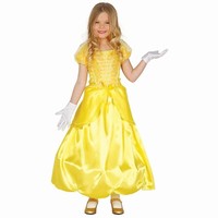 KOSTÝM Princezna žluté šaty 5-6let