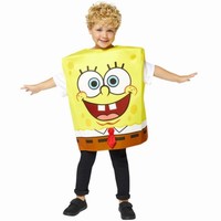 KOSTÝM dětský Spongebob vel.3-7 let