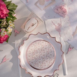 KELÍMKY Baletka růžové 10ks 1