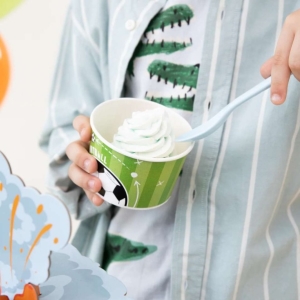 Kelmky na zmrzlinu Fotbal 150 ml 6 ks