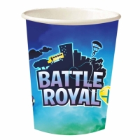 Kelímky papírové Battle Royal 250 ml 8 ks