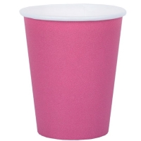 Kelímky papírové Candy Pink 250 ml 10 ks
