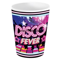 Kelímky papírové Disco fever 240 ml 6 ks