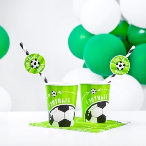 Kel�mky pap�rov� Fotbal 220 ml 6 ks