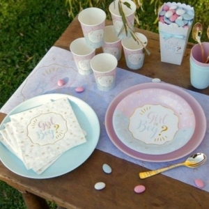 Kelímky papírové Girl or Boy 270 ml 10 ks