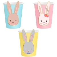 Kel�mky pap�rov� Zaj��ci 220 ml 6 ks