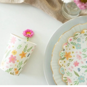 Kel�mky pap�rov� Divok� kv�tiny 270 ml 6 ks