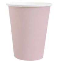 Kelímky papírové light pink 250 ml 10 ks