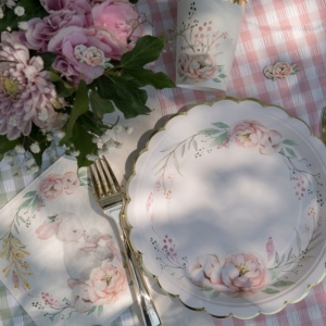 Kelmky paprov s kvty Little Rabbit 270 ml 10 ks