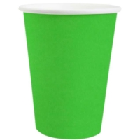 Kelímky papírové zelené 250 ml 10 ks