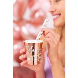 Kelmky Happy Birhtday rose gold 260 ml 6 ks