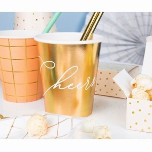 Kelmky zlat s npisem Cheers