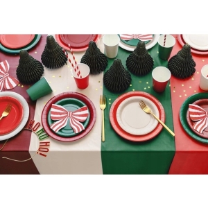 Ubrousky paprov tmav erven 33x33 cm 20 ks