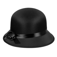 Klobouk �ern� Charleston