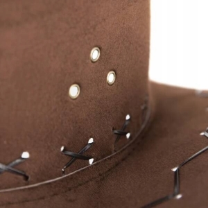 Klobouk kovbojsk� hn�d� semi�ov�