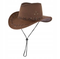Klobouk kovbojsk� hn�d� semi�ov�