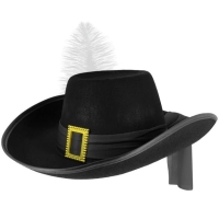 Klobouk mu�ket�rsk� �ern�