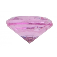 Konfetky diamantové růžové 20 ks