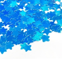 Konfety papírové Hvězdičky, modré, 12g