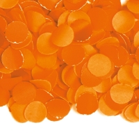 Konfety papírové oranžové 100 g