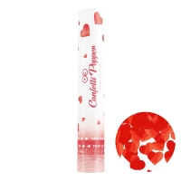 Konfety vyst�elovac� �erven� srd��ka 30 cm
