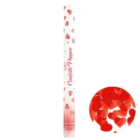 Konfety vyst�elovac� �erven� srd��ka 60 cm