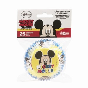 Koky na cupcakes Mickey Mouse 25 ks