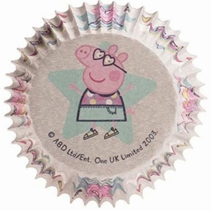 Koky na cupcakes Prastko Peppa 25 ks