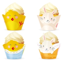 Ko���ky na muffiny Zaj��ci 4 ks