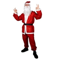 Kostým Santa Claus vel. 170-190 cm