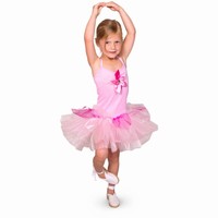 Kostým baletka s tutu sukní vel. 6-8 let  (116 - 134 cm)