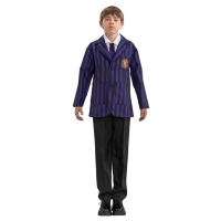 Kostým chlapecký Wednesday školní uniforma vel. 140